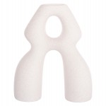 ΕΠΙΤΡΑΠΕΖΙΟ ΚΕΡΑΜΙΚΟ ΔΙΑΚΟΣΜΗΤΙΚΟ ISIL HM4598.01 ΥΠΟΛΕΥΚΟ ΚΡΥΣΤΑΛΛΙΚΟ 25x9x29,5Υεκ