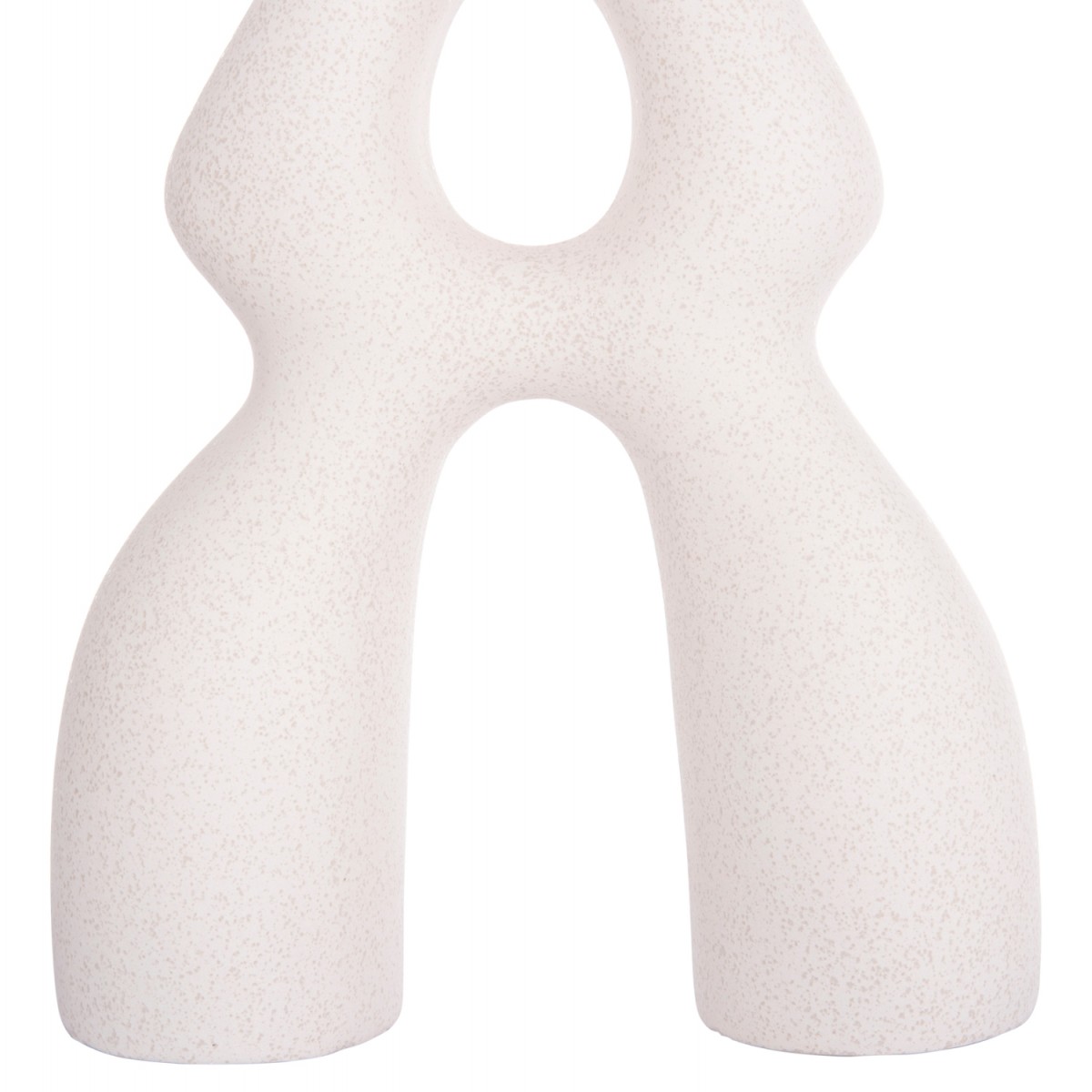 ΕΠΙΤΡΑΠΕΖΙΟ ΚΕΡΑΜΙΚΟ ΔΙΑΚΟΣΜΗΤΙΚΟ ISIL HM4598.01 ΥΠΟΛΕΥΚΟ ΚΡΥΣΤΑΛΛΙΚΟ 25x9x29,5Υεκ