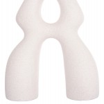 ΕΠΙΤΡΑΠΕΖΙΟ ΚΕΡΑΜΙΚΟ ΔΙΑΚΟΣΜΗΤΙΚΟ ISIL HM4598.01 ΥΠΟΛΕΥΚΟ ΚΡΥΣΤΑΛΛΙΚΟ 25x9x29,5Υεκ