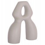 ΕΠΙΤΡΑΠΕΖΙΟ ΚΕΡΑΜΙΚΟ ΔΙΑΚΟΣΜΗΤΙΚΟ ISIL HM4598.03 ΓΚΡΙ ΜΑΤ 25x9x29,5Υεκ