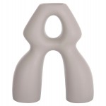 ΕΠΙΤΡΑΠΕΖΙΟ ΚΕΡΑΜΙΚΟ ΔΙΑΚΟΣΜΗΤΙΚΟ ISIL HM4598.03 ΓΚΡΙ ΜΑΤ 25x9x29,5Υεκ