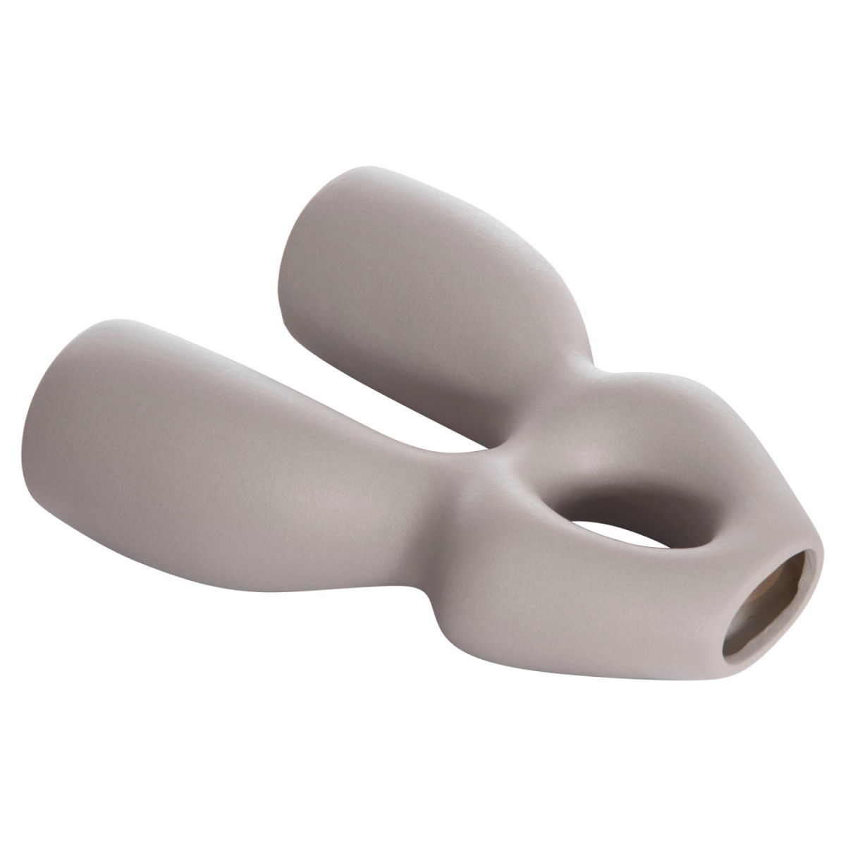 ΕΠΙΤΡΑΠΕΖΙΟ ΚΕΡΑΜΙΚΟ ΔΙΑΚΟΣΜΗΤΙΚΟ ISIL HM4598.03 ΓΚΡΙ ΜΑΤ 25x9x29,5Υεκ