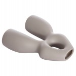 ΕΠΙΤΡΑΠΕΖΙΟ ΚΕΡΑΜΙΚΟ ΔΙΑΚΟΣΜΗΤΙΚΟ ISIL HM4598.03 ΓΚΡΙ ΜΑΤ 25x9x29,5Υεκ