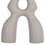 ΕΠΙΤΡΑΠΕΖΙΟ ΚΕΡΑΜΙΚΟ ΔΙΑΚΟΣΜΗΤΙΚΟ ISIL HM4598.03 ΓΚΡΙ ΜΑΤ 25x9x29,5Υεκ