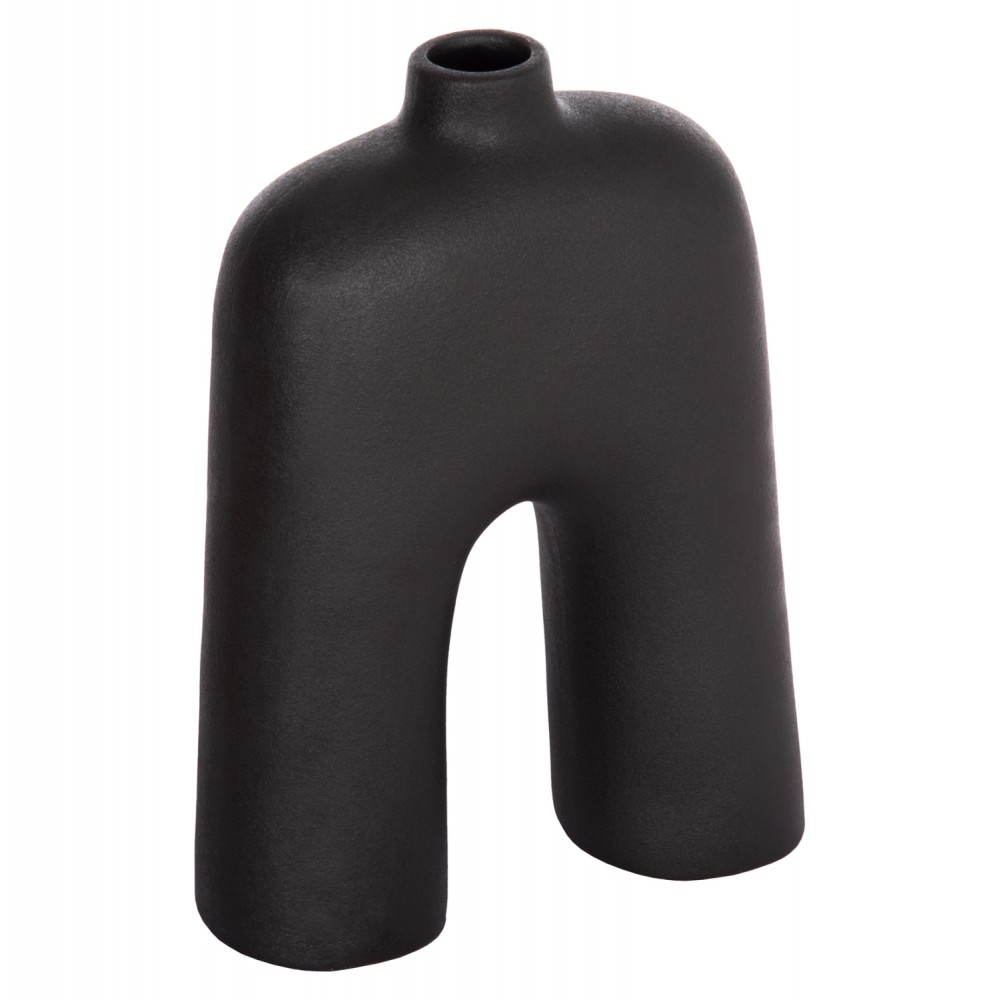 ΕΠΙΤΡΑΠΕΖΙΟ ΚΕΡΑΜΙΚΟ ΔΙΑΚΟΣΜΗΤΙΚΟ ΣΕΙΡΑ ISIL HM4599.02 ΜΑΥΡΟ ΜΑΤ 22x8x29Υεκ