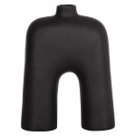 ΕΠΙΤΡΑΠΕΖΙΟ ΚΕΡΑΜΙΚΟ ΔΙΑΚΟΣΜΗΤΙΚΟ ΣΕΙΡΑ ISIL HM4599.02 ΜΑΥΡΟ ΜΑΤ 22x8x29Υεκ