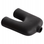 ΕΠΙΤΡΑΠΕΖΙΟ ΚΕΡΑΜΙΚΟ ΔΙΑΚΟΣΜΗΤΙΚΟ ΣΕΙΡΑ ISIL HM4599.02 ΜΑΥΡΟ ΜΑΤ 22x8x29Υεκ