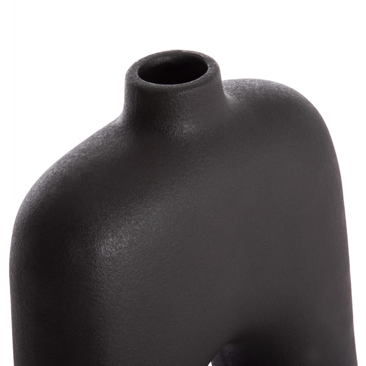 ΕΠΙΤΡΑΠΕΖΙΟ ΚΕΡΑΜΙΚΟ ΔΙΑΚΟΣΜΗΤΙΚΟ ΣΕΙΡΑ ISIL HM4599.02 ΜΑΥΡΟ ΜΑΤ 22x8x29Υεκ