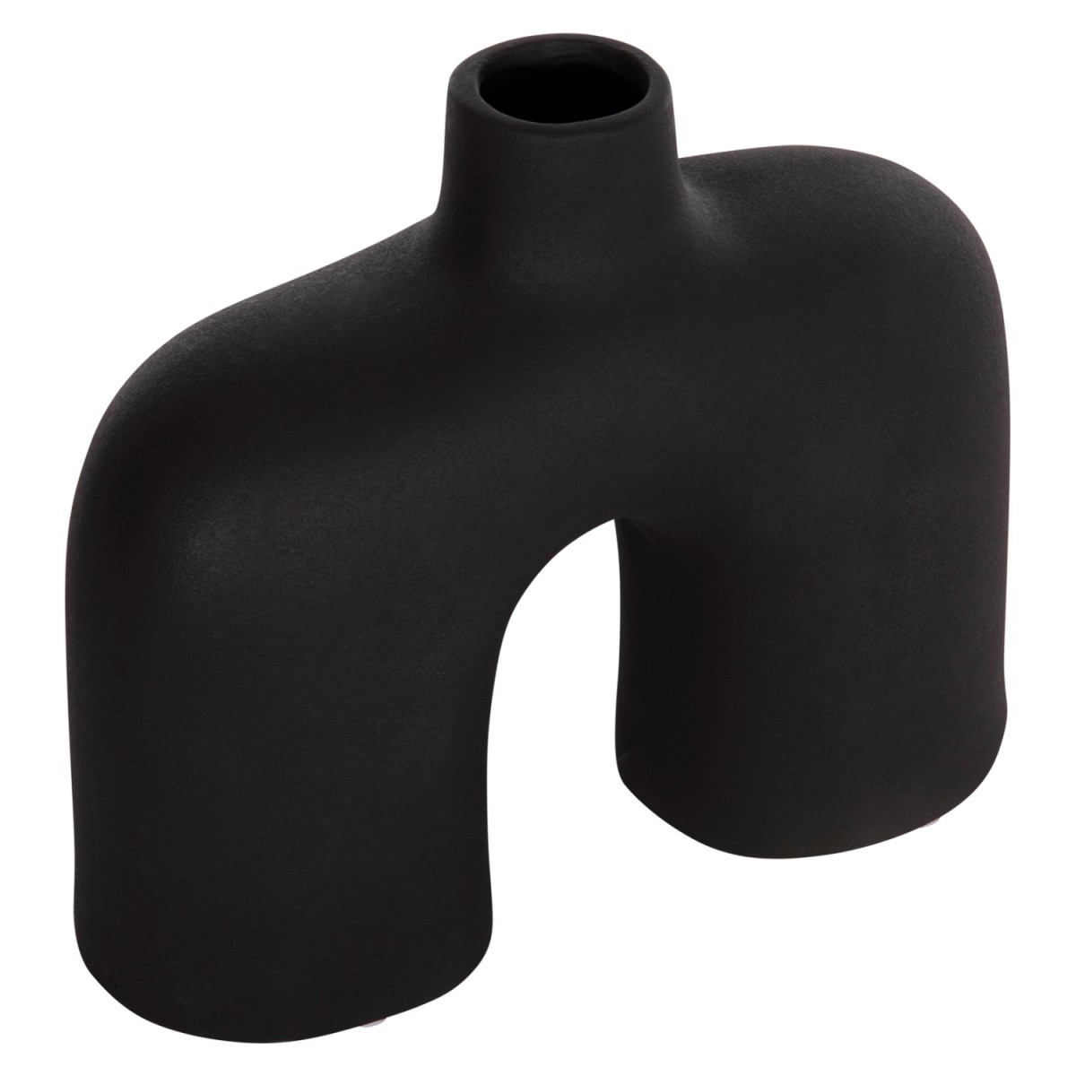 ΕΠΙΤΡΑΠΕΖΙΟ ΚΕΡΑΜΙΚΟ ΔΙΑΚΟΣΜΗΤΙΚΟ ISIL HM4600.02 ΜΑΥΡΟ ΜΑΤ 27x9,5x22,5Y εκ.