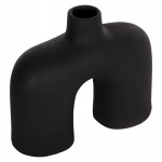 ΕΠΙΤΡΑΠΕΖΙΟ ΚΕΡΑΜΙΚΟ ΔΙΑΚΟΣΜΗΤΙΚΟ ISIL HM4600.02 ΜΑΥΡΟ ΜΑΤ 27x9,5x22,5Y εκ.