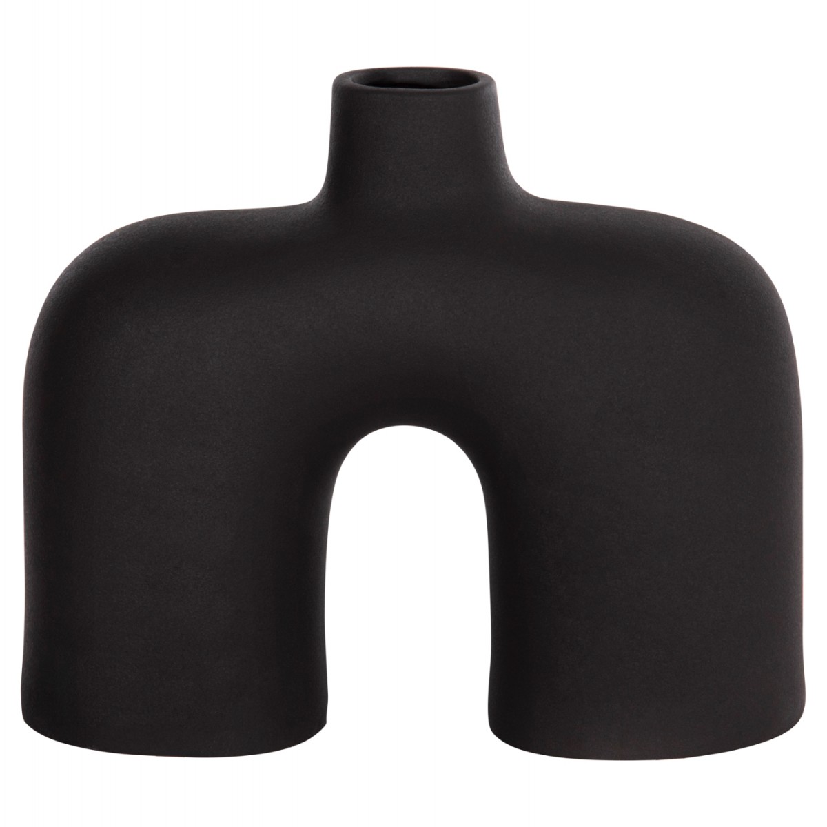 ΕΠΙΤΡΑΠΕΖΙΟ ΚΕΡΑΜΙΚΟ ΔΙΑΚΟΣΜΗΤΙΚΟ ISIL HM4600.02 ΜΑΥΡΟ ΜΑΤ 27x9,5x22,5Y εκ.