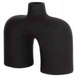 ΕΠΙΤΡΑΠΕΖΙΟ ΚΕΡΑΜΙΚΟ ΔΙΑΚΟΣΜΗΤΙΚΟ ISIL HM4600.02 ΜΑΥΡΟ ΜΑΤ 27x9,5x22,5Y εκ.