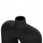 ΕΠΙΤΡΑΠΕΖΙΟ ΚΕΡΑΜΙΚΟ ΔΙΑΚΟΣΜΗΤΙΚΟ ISIL HM4600.02 ΜΑΥΡΟ ΜΑΤ 27x9,5x22,5Y εκ.