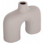 ΕΠΙΤΡΑΠΕΖΙΟ ΚΕΡΑΜΙΚΟ ΔΙΑΚΟΣΜΗΤΙΚΟ ISIL HM4600.03 ΓΚΡΙ ΜΑΤ  27x9,5x22,5Υ εκ.