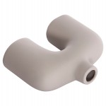 ΕΠΙΤΡΑΠΕΖΙΟ ΚΕΡΑΜΙΚΟ ΔΙΑΚΟΣΜΗΤΙΚΟ ISIL HM4600.03 ΓΚΡΙ ΜΑΤ  27x9,5x22,5Υ εκ.