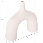 ΕΠΙΤΡΑΠΕΖΙΟ ΚΕΡΑΜΙΚΟ ΔΙΑΚΟΣΜΗΤΙΚΟ ΣΕΙΡΑ ISIL HM4601.01 ΚΡΥΣΤΑΛΛ.ΥΠΟΛΕΥΚΟ 35x10x32.5Υεκ