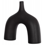 ΕΠΙΤΡΑΠΕΖΙΟ ΚΕΡΑΜΙΚΟ ΔΙΑΚΟΣΜΗΤΙΚΟ ΣΕΙΡΑ ISIL HM4601.02 ΜΑΥΡΟ ΜΑΤ 35x10x32.5Υεκ