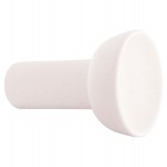 ΕΠΙΤΡΑΠΕΖΙΟ ΚΕΡΑΜΙΚΟ ΔΙΑΚΟΣΜΗΤΙΚΟ ELENDIL HM4602.01 ΥΠΟΛΕΥΚΟ ΚΡΥΣΤΑΛΛΙΚΟ Φ23x32Υ εκ.