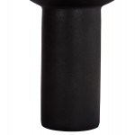 ΕΠΙΤΡΑΠΕΖΙΟ ΚΕΡΑΜΙΚΟ ΔΙΑΚΟΣΜΗΤΙΚΟ ELENDIL HM4602.02 ΜΑΥΡΟ ΜΑΤ Φ23x32Υ εκ