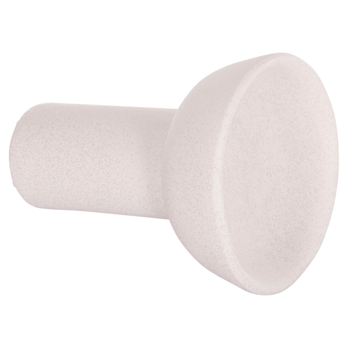 ΕΠΙΤΡΑΠΕΖΙΟ ΚΕΡΑΜΙΚΟ ΔΙΑΚΟΣΜΗΤΙΚΟ ELENDIL HM4603.01 ΥΠΟΛΕΥΚΟ ΚΡΥΣΤΑΛΛΙΚΟ Φ20x26,5Υεκ