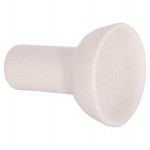 ΕΠΙΤΡΑΠΕΖΙΟ ΚΕΡΑΜΙΚΟ ΔΙΑΚΟΣΜΗΤΙΚΟ ELENDIL HM4603.01 ΥΠΟΛΕΥΚΟ ΚΡΥΣΤΑΛΛΙΚΟ Φ20x26,5Υεκ