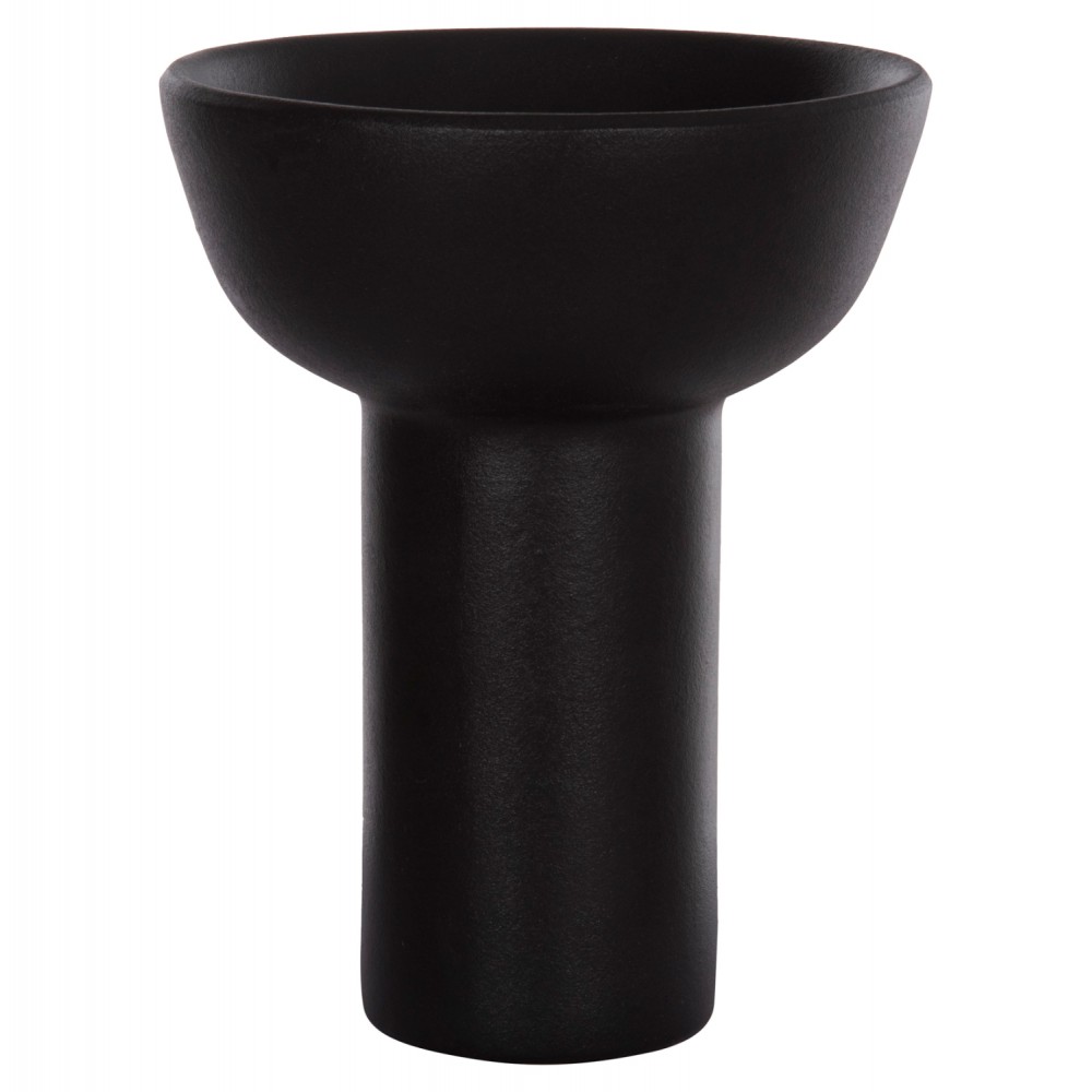 ΕΠΙΤΡΑΠΕΖΙΟ ΚΕΡΑΜΙΚΟ ΔΙΑΚΟΣΜΗΤΙΚΟ ELENDIL HM4603.02 ΜΑΥΡΟ ΜΑΤ Φ20x26.5Υεκ