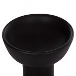 ΕΠΙΤΡΑΠΕΖΙΟ ΚΕΡΑΜΙΚΟ ΔΙΑΚΟΣΜΗΤΙΚΟ ELENDIL HM4603.02 ΜΑΥΡΟ ΜΑΤ Φ20x26.5Υεκ