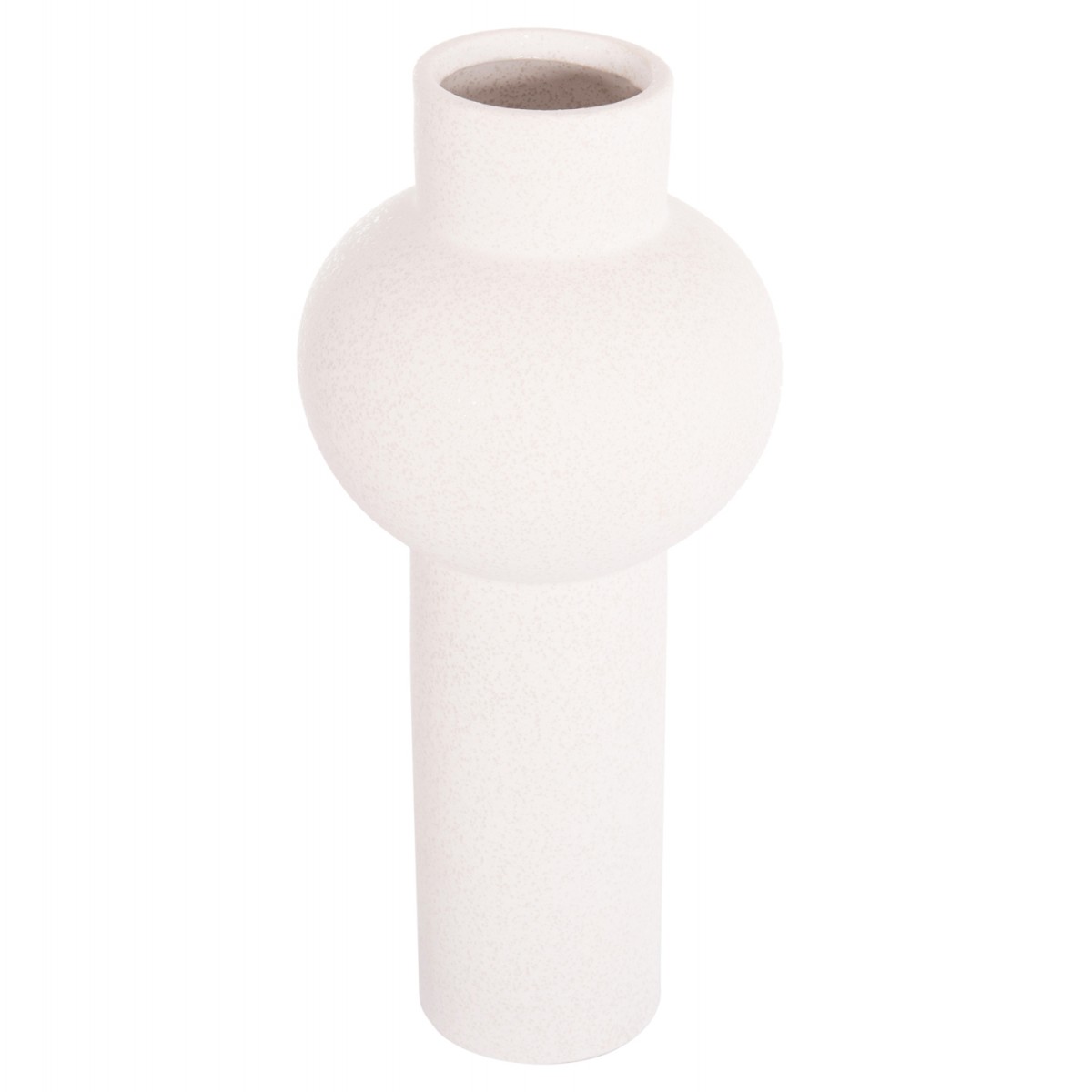 ΕΠΙΤΡΑΠΕΖΙΟ ΚΕΡΑΜΙΚΟ ΔΙΑΚΟΣΜΗΤΙΚΟ SCEPTER HM4604.01 ΥΠΟΛΕΥΚΟ ΚΡΥΣΤΑΛΛΙΚΟ Φ17x39Υεκ