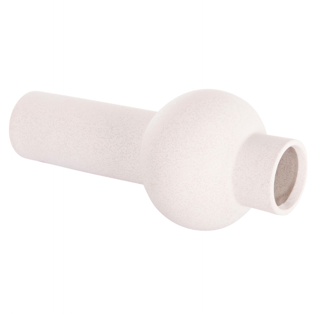 ΕΠΙΤΡΑΠΕΖΙΟ ΚΕΡΑΜΙΚΟ ΔΙΑΚΟΣΜΗΤΙΚΟ SCEPTER HM4604.01 ΥΠΟΛΕΥΚΟ ΚΡΥΣΤΑΛΛΙΚΟ Φ17x39Υεκ