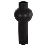 ΕΠΙΤΡΑΠΕΖΙΟ ΚΕΡΑΜΙΚΟ ΔΙΑΚΟΣΜΗΤΙΚΟ SCEPTER HM4604.02 ΜΑΥΡΟ ΜΑΤ Φ17x39Υεκ