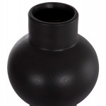 ΕΠΙΤΡΑΠΕΖΙΟ ΚΕΡΑΜΙΚΟ ΔΙΑΚΟΣΜΗΤΙΚΟ SCEPTER HM4604.02 ΜΑΥΡΟ ΜΑΤ Φ17x39Υεκ