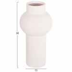 ΕΠΙΤΡΑΠΕΖΙΟ ΚΕΡΑΜΙΚΟ ΔΙΑΚΟΣΜΗΤΙΚΟ SCEPTER HM4605.01 ΥΠΟΛΕΥΚΟ ΚΡΥΣΤΑΛΛΙΚΟ Φ15x30Υεκ