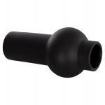 ΕΠΙΤΡΑΠΕΖΙΟ ΚΕΡΑΜΙΚΟ ΔΙΑΚΟΣΜΗΤΙΚΟ SCEPTER HM4605.02 ΜΑΥΡΟ ΜΑΤ Φ15x30Υ εκ.