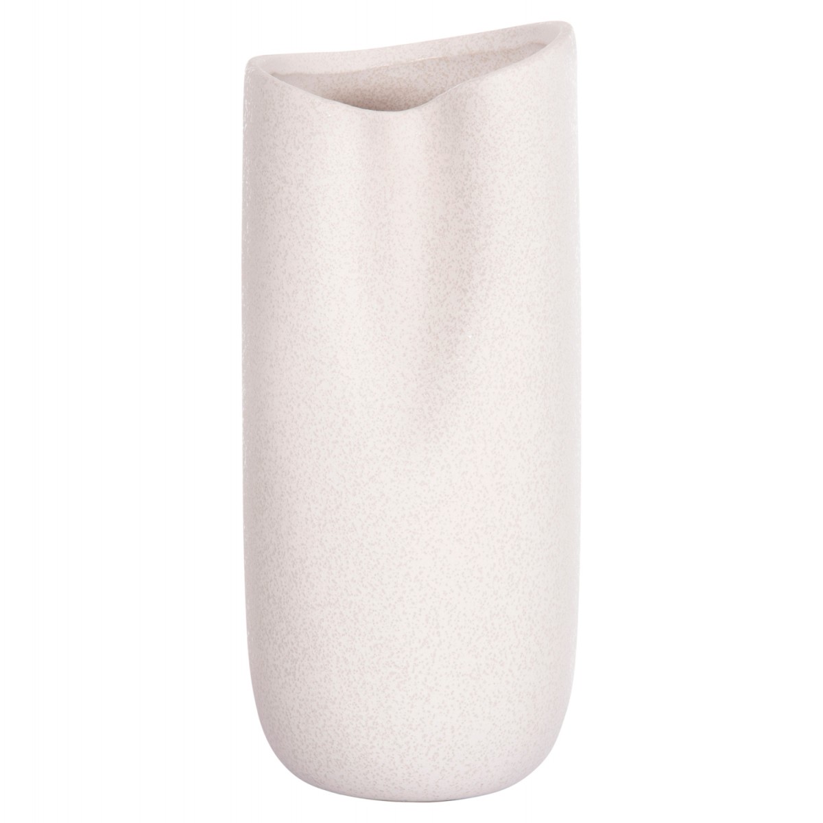 ΕΠΙΤΡΑΠΕΖΙΟ ΚΕΡΑΜΙΚΟ ΔΙΑΚΟΣΜΗΤΙΚΟ GLAΖΕ HM4606.01 ΚΡΥΣΤΑΛΛΙΚΟ ΥΠΟΛΕΥΚΟ 17x16,5x37Υεκ