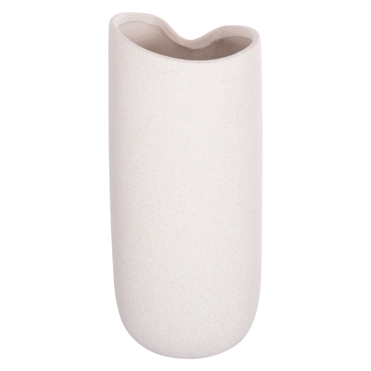 ΕΠΙΤΡΑΠΕΖΙΟ ΚΕΡΑΜΙΚΟ ΔΙΑΚΟΣΜΗΤΙΚΟ GLAΖΕ HM4606.01 ΚΡΥΣΤΑΛΛΙΚΟ ΥΠΟΛΕΥΚΟ 17x16,5x37Υεκ