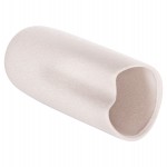 ΕΠΙΤΡΑΠΕΖΙΟ ΚΕΡΑΜΙΚΟ ΔΙΑΚΟΣΜΗΤΙΚΟ GLAΖΕ HM4606.01 ΚΡΥΣΤΑΛΛΙΚΟ ΥΠΟΛΕΥΚΟ 17x16,5x37Υεκ