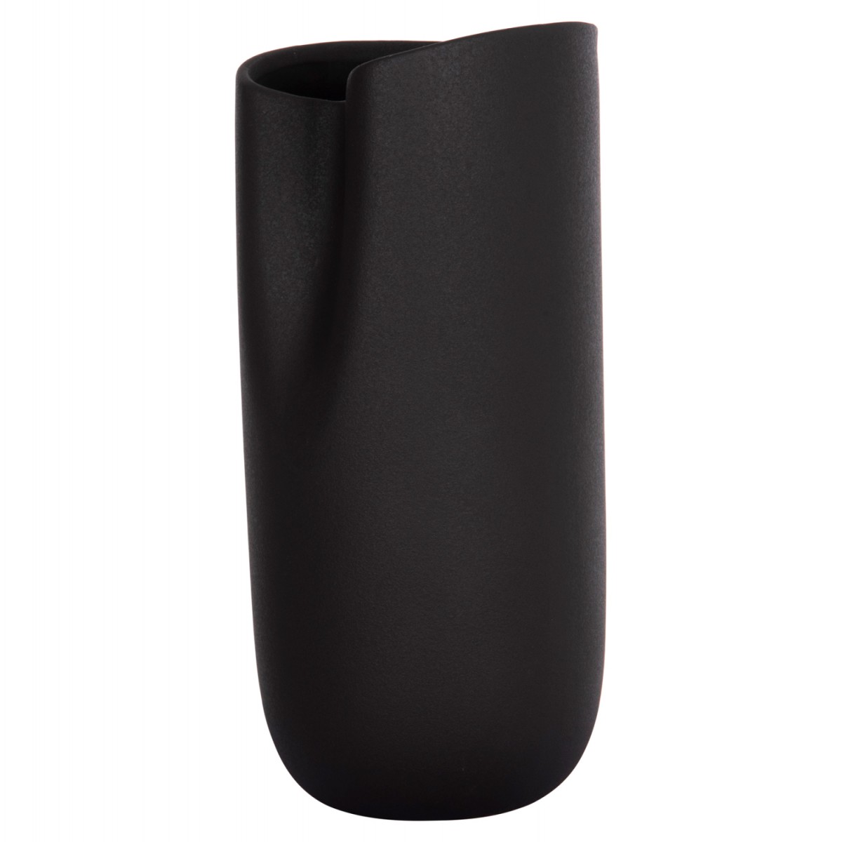 ΕΠΙΤΡΑΠΕΖΙΟ ΚΕΡΑΜΙΚΟ ΔΙΑΚΟΣΜΗΤΙΚΟ GLAΖΕ HM4606.02 ΜΑΥΡΟ ΜΑΤ 17x16,5x37Υεκ