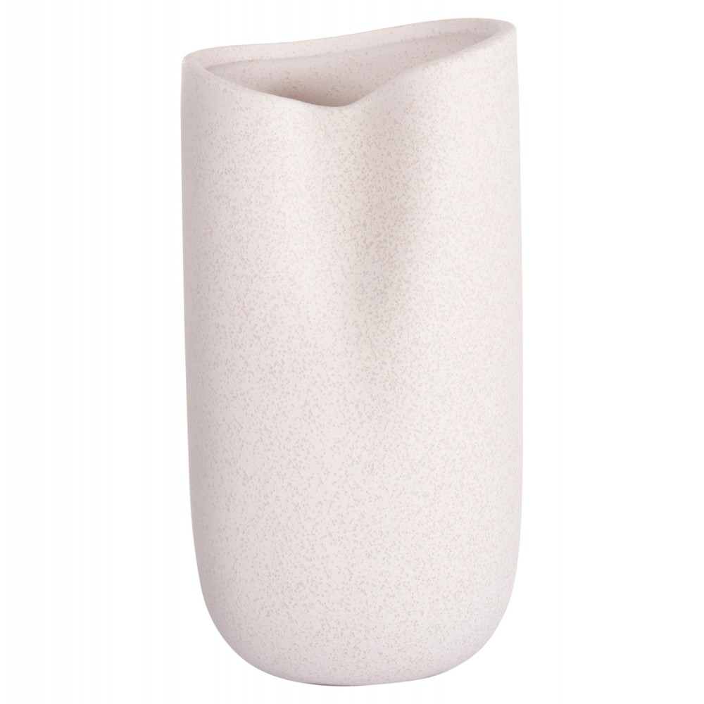 ΕΠΙΤΡΑΠΕΖΙΟ ΚΕΡΑΜΙΚΟ ΔΙΑΚΟΣΜΗΤΙΚΟ GLAΖΕ HM4607.01 ΥΠΟΛΕΥΚΟ ΚΡΥΣΤΑΛΛΙΚΟ 15x15x30Υεκ