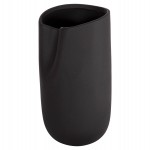 ΕΠΙΤΡΑΠΕΖΙΟ ΚΕΡΑΜΙΚΟ ΔΙΑΚΟΣΜΗΤΙΚΟ GLAΖΕ HM4607.02 ΜΑΥΡΟ ΜΑΤ 15x15x30Υεκ