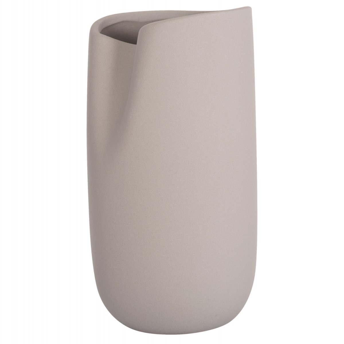 ΕΠΙΤΡΑΠΕΖΙΟ ΚΕΡΑΜΙΚΟ ΔΙΑΚΟΣΜΗΤΙΚΟ GLAΖΕ HM4607.03 ΓΚΡΙ ΜΑΤ 15x15x30Υεκ