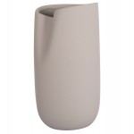 ΕΠΙΤΡΑΠΕΖΙΟ ΚΕΡΑΜΙΚΟ ΔΙΑΚΟΣΜΗΤΙΚΟ GLAΖΕ HM4607.03 ΓΚΡΙ ΜΑΤ 15x15x30Υεκ