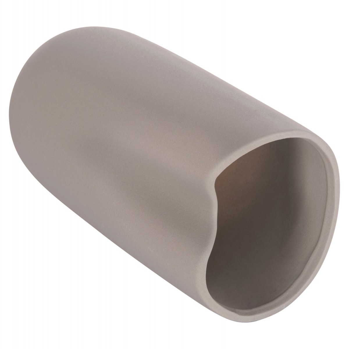 ΕΠΙΤΡΑΠΕΖΙΟ ΚΕΡΑΜΙΚΟ ΔΙΑΚΟΣΜΗΤΙΚΟ GLAΖΕ HM4607.03 ΓΚΡΙ ΜΑΤ 15x15x30Υεκ