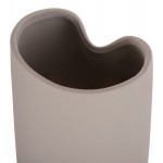 ΕΠΙΤΡΑΠΕΖΙΟ ΚΕΡΑΜΙΚΟ ΔΙΑΚΟΣΜΗΤΙΚΟ GLAΖΕ HM4607.03 ΓΚΡΙ ΜΑΤ 15x15x30Υεκ