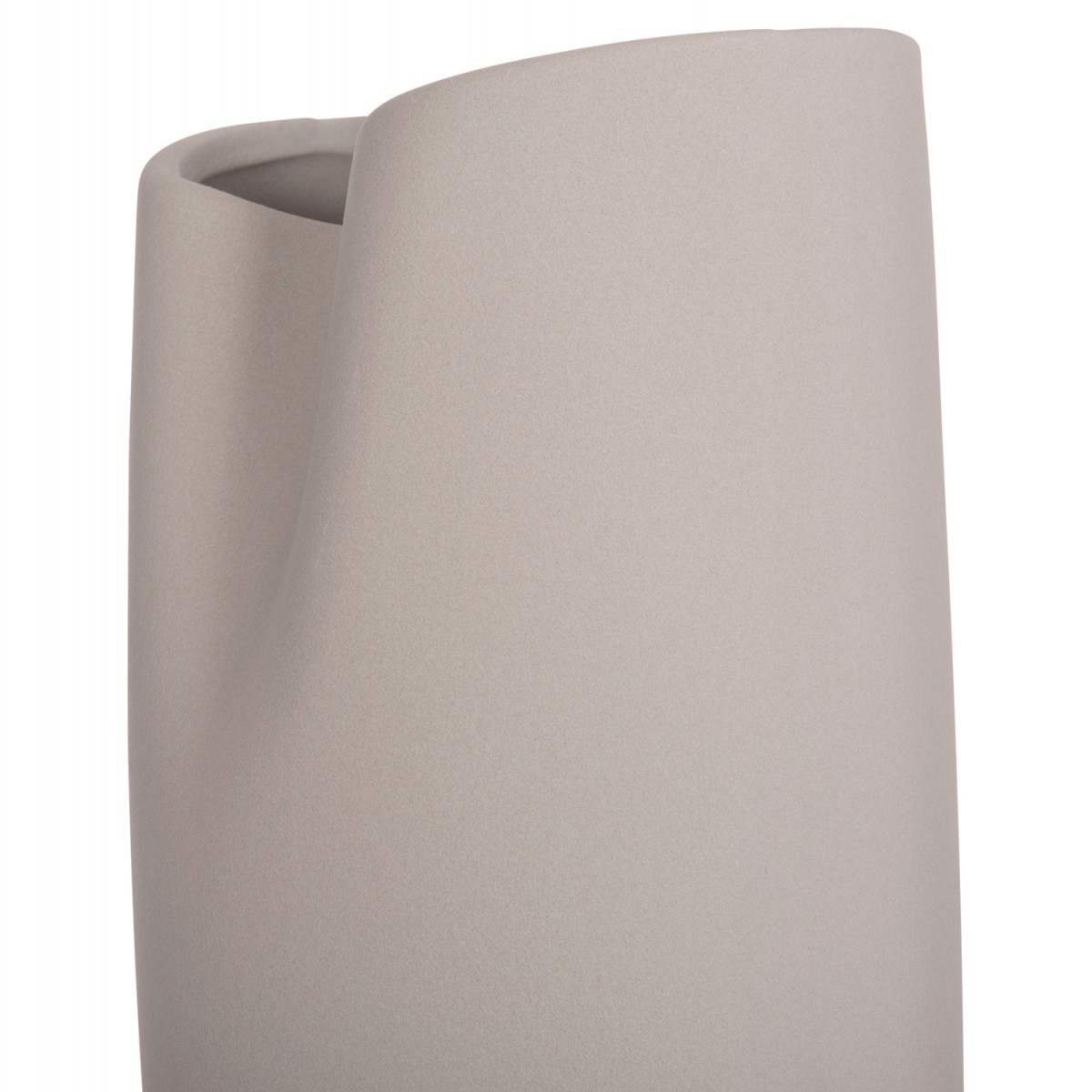 ΕΠΙΤΡΑΠΕΖΙΟ ΚΕΡΑΜΙΚΟ ΔΙΑΚΟΣΜΗΤΙΚΟ GLAΖΕ HM4607.03 ΓΚΡΙ ΜΑΤ 15x15x30Υεκ