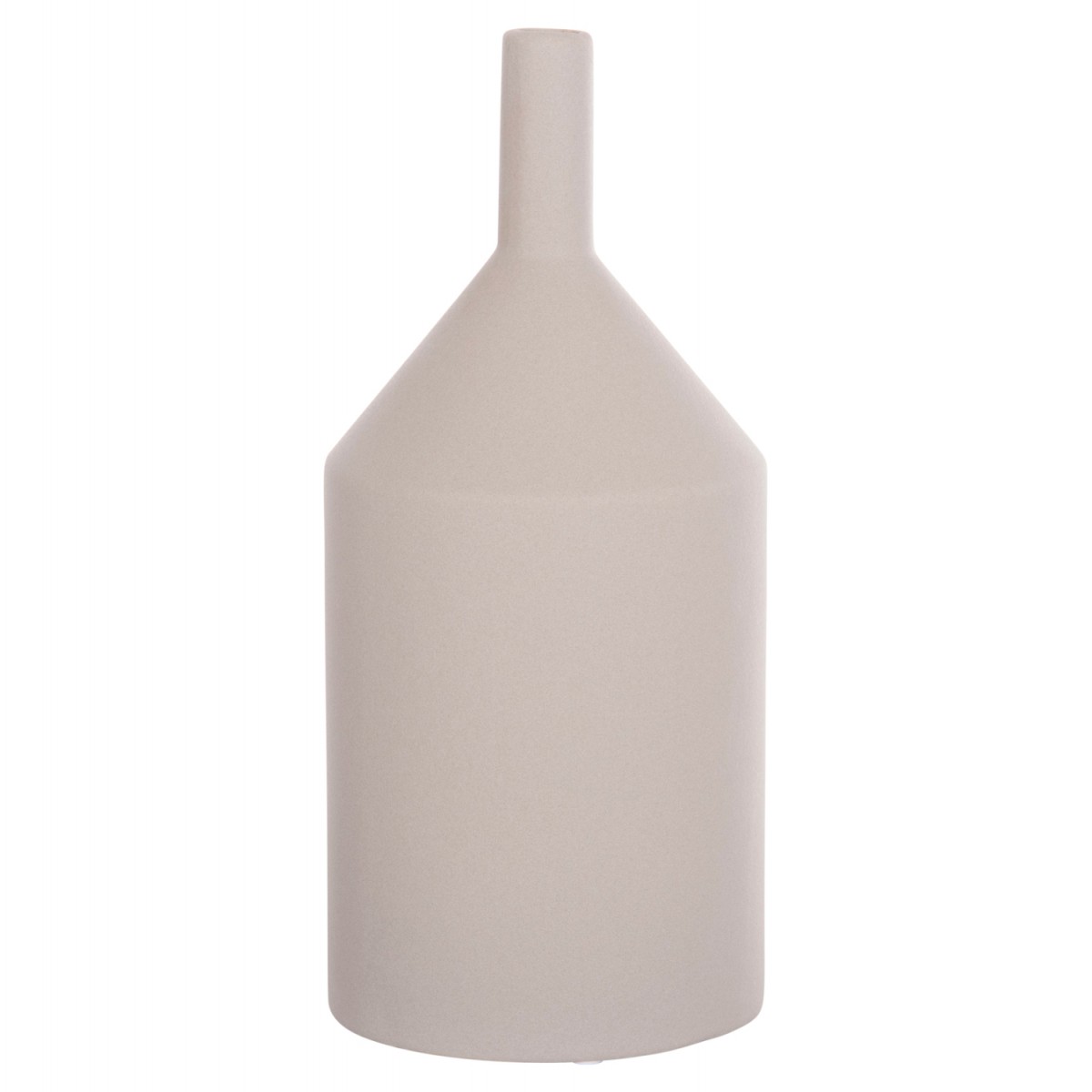 ΕΠΙΤΡΑΠΕΖΙΟ ΚΕΡΑΜΙΚΟ ΔΙΑΚΟΣΜΗΤΙΚΟ GALAD HM4608.03 ΓΚΡΙ ΜΑΤ Φ13x30Υεκ