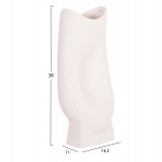 ΕΠΙΤΡΑΠΕΖΙΟ ΚΕΡΑΜΙΚΟ ΔΙΑΚΟΣΜΗΤΙΚΟ ΣΕΙΡΑ GLAΖΕ HM4609.01 ΚΡΥΣΤΑΛΛ.ΥΠΟΛΕΥΚΟ 16.5x11x38Υεκ