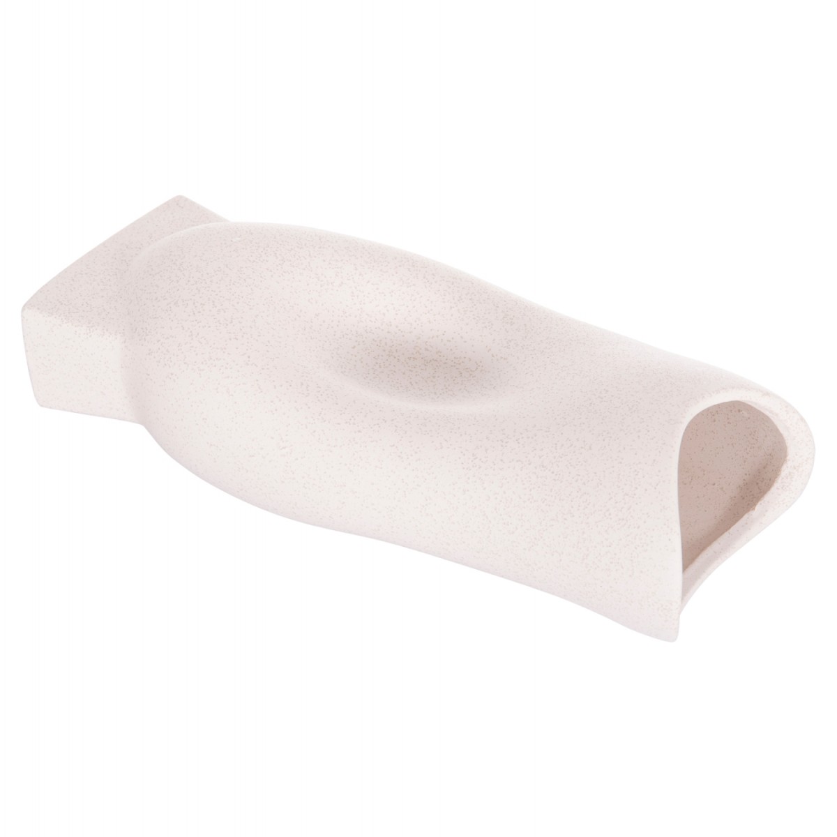 ΕΠΙΤΡΑΠΕΖΙΟ ΚΕΡΑΜΙΚΟ ΔΙΑΚΟΣΜΗΤΙΚΟ ΣΕΙΡΑ GLAΖΕ HM4609.01 ΚΡΥΣΤΑΛΛ.ΥΠΟΛΕΥΚΟ 16.5x11x38Υεκ