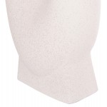 ΕΠΙΤΡΑΠΕΖΙΟ ΚΕΡΑΜΙΚΟ ΔΙΑΚΟΣΜΗΤΙΚΟ ΣΕΙΡΑ GLAΖΕ HM4609.01 ΚΡΥΣΤΑΛΛ.ΥΠΟΛΕΥΚΟ 16.5x11x38Υεκ