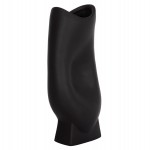 ΕΠΙΤΡΑΠΕΖΙΟ ΚΕΡΑΜΙΚΟ ΔΙΑΚΟΣΜΗΤΙΚΟ ΣΕΙΡΑ GLAΖΕ HM4609.02 ΜΑΥΡΟ ΜΑΤ 16.5x11x38Υεκ