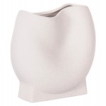 ΕΠΙΤΡΑΠΕΖΙΟ ΚΕΡΑΜΙΚΟ ΔΙΑΚΟΣΜΗΤΙΚΟ GLAΖΕ HM4610.01 ΥΠΟΛΕΥΚΟ ΚΡΥΣΤΑΛΛΙΚΟ 26x14x25Υεκ